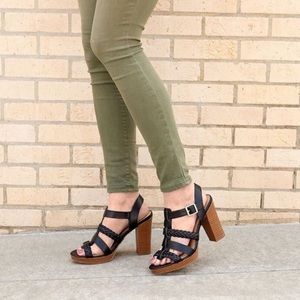 American Eagle by Payless Black Blake Heels